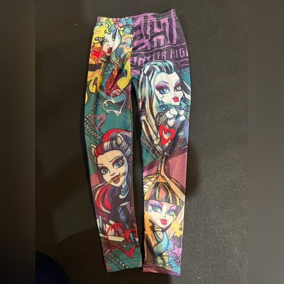 NWOT super unique girls leggings Sz 10 - Picture 1 of 3